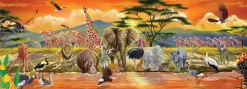 Puzzle Boden - Safari, 100 Teile