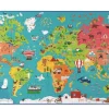 Puzzle Boden - Weltkarte, 150 Teile