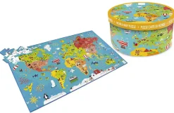 Puzzle Boden - Weltkarte, 150 Teile