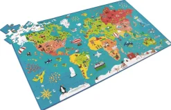 Puzzle Boden - Weltkarte, 150 Teile