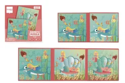 Puzzle Im Buch - Magnetisch, Meerjungfrauen