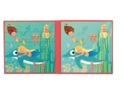 Puzzle Im Buch - Magnetisch, Meerjungfrauen
