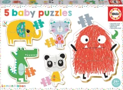 Puzzle 5-In-1 Lemon Ribbon - Ab 2 Jahre