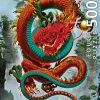 Puzzle M. 500 Teilen - Good Fortune Dragon