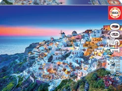 Puzzle M. 1.500 Teilen - Santorini
