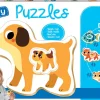 Puzzle M. Haustieren - Ab 1 Jahr