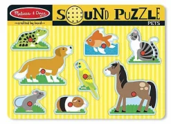 Puzzle Mit Ton - Haustiere