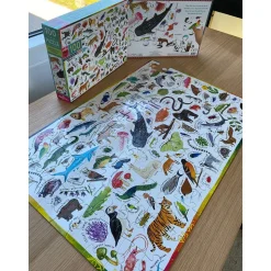 Puzzle Tiere Weltweit - 100 Teile