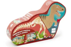 Puzzle, Zweiseitig - 100 Teile - Dinosaurier