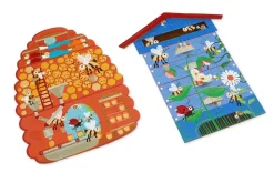 Puzzle, Zweiseitig - 2 X 20 Teile - Bienenkorb