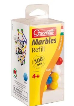 Quercetti Zubehör - Kugelbahnkugeln, 100 Stk.