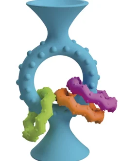 Rassel Mit Saugnapf - Turkis