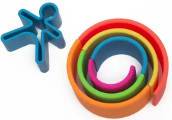 Regenbogen Aus Silikon - Neonfarben, 6 Teile