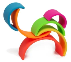 Regenbogen Aus Silikon - Neonfarben, 6 Teile