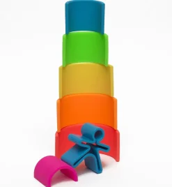 Regenbogen Aus Silikon - Neonfarben, 6 Teile