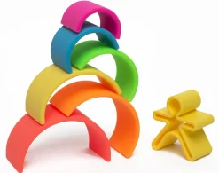 Regenbogen Aus Silikon - Neonfarben, 6 Teile