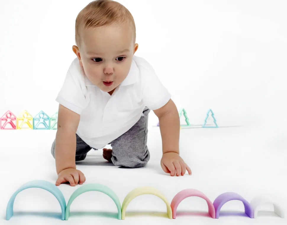 Regenbogen Aus Silikon - Pastell, 6 Teile