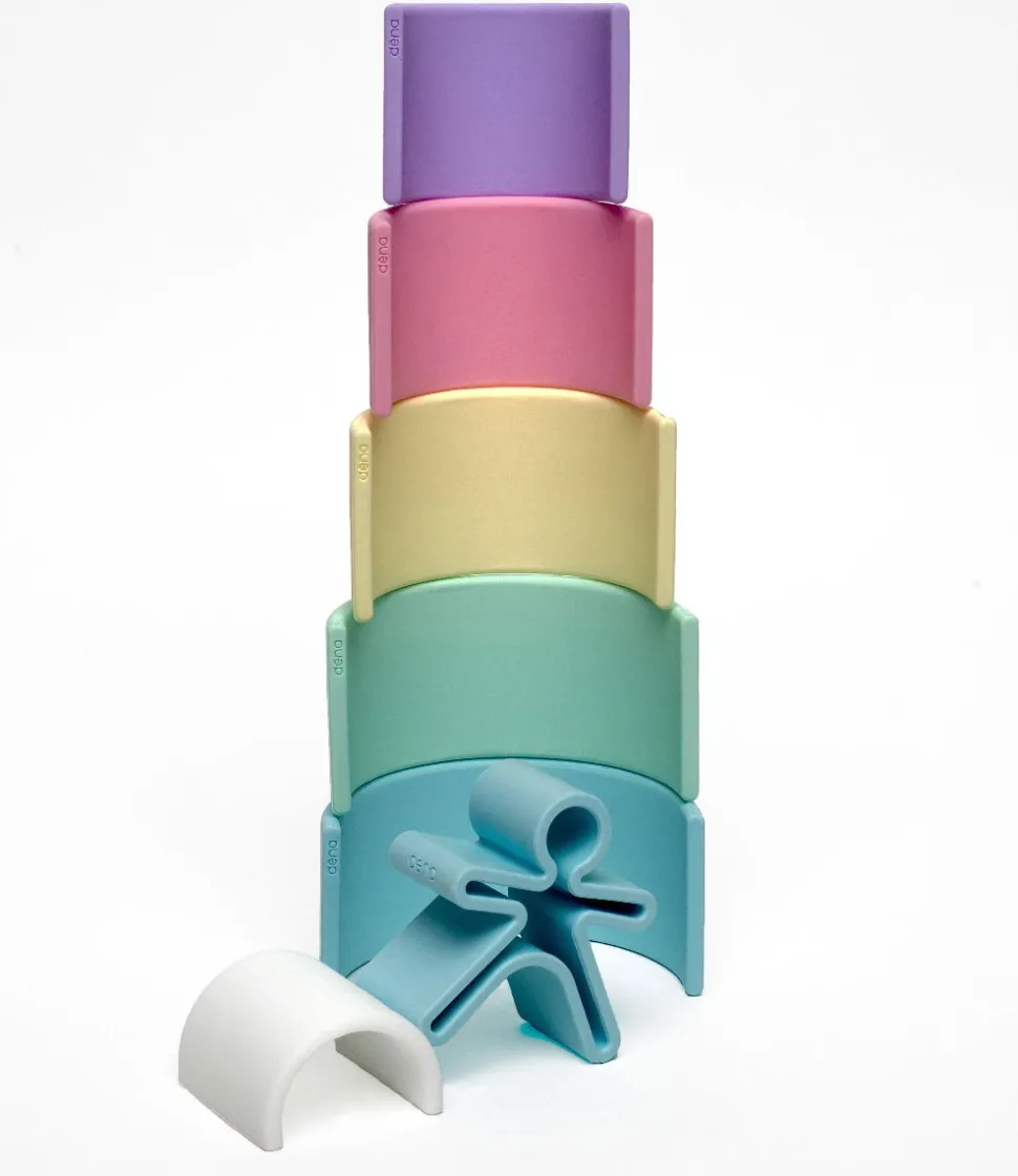 Regenbogen Aus Silikon - Pastell, 6 Teile