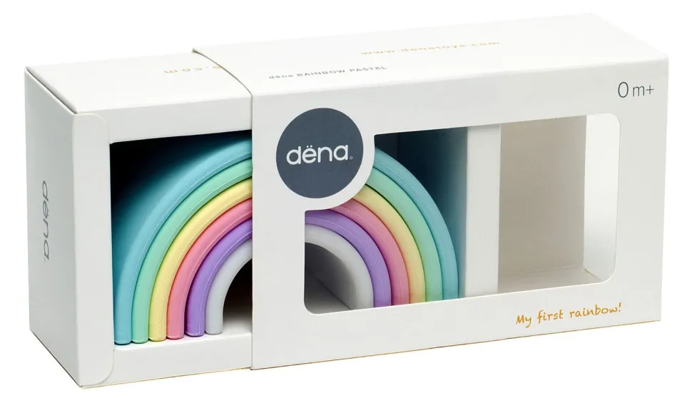 Regenbogen Aus Silikon - Pastell, 6 Teile