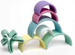 Regenbogen Aus Silikon - Pastell, 6 Teile