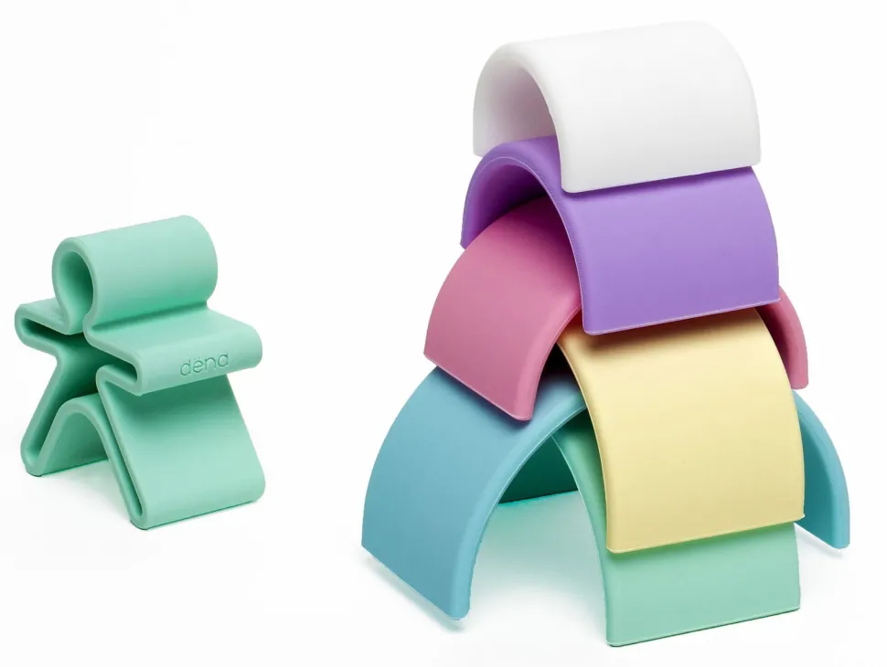 Regenbogen Aus Silikon - Pastell, 6 Teile