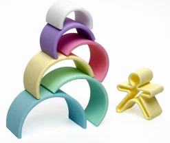 Regenbogen Aus Silikon - Pastell, 6 Teile