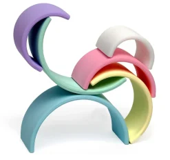 Regenbogen Aus Silikon - Pastell, 6 Teile