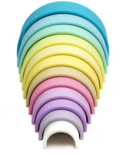 Regenbogen Aus Silikon - Pastell, 12 Teile