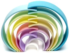 Regenbogen Aus Silikon - Pastell, 12 Teile