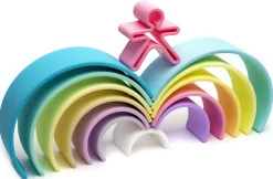 Regenbogen Aus Silikon - Pastell, 12 Teile