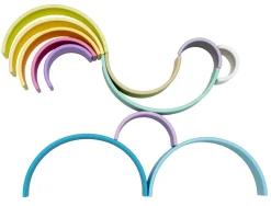 Regenbogen Aus Silikon - Pastell, 12 Teile