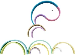 Regenbogen Aus Silikon - Pastell, 12 Teile