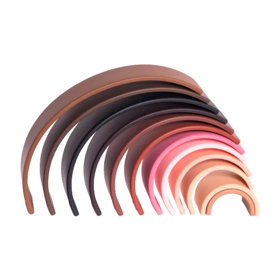 Regenbogen Aus Silikon - Vielfalt, 12 Teile