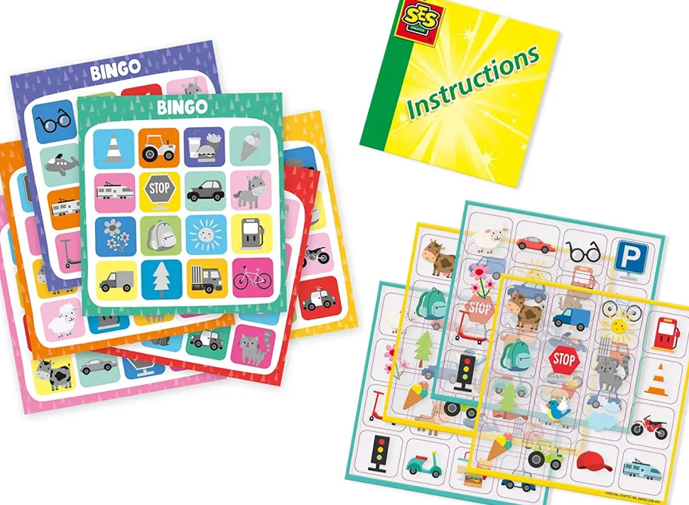 Reisebingo - Fensteraufkleber