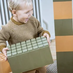 Riesenbausteine - Orange/Grun - 26 Stk.