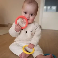 Ringe Aus Silikon - Neonfarben, 6 Stk.