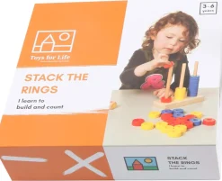 Ringe Stapeln - Lerne Zu Bauen Und Zahlen