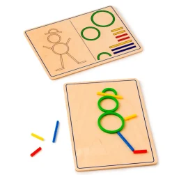 Ringe Und Stabe - Lerne Formen Und Farben Kennen