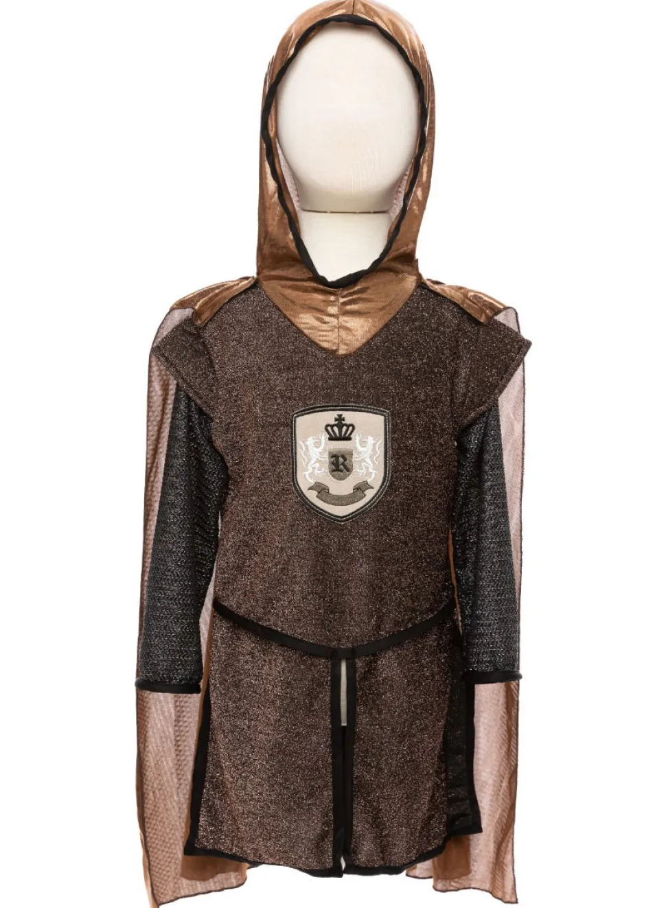 Ritter - Tunika Mit Kapuze, Gr. 4-6 Jahre