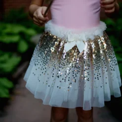 Rockchen & Flugel, Pailletten, Golden - Gr. 3-6 J.