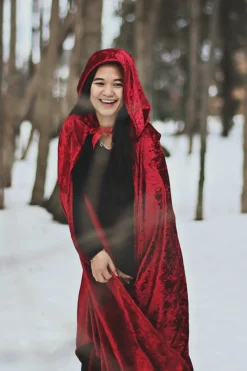 Rotkappchen - Umhang, Erwachsenengrose