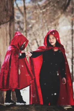 Rotkappchen - Umhang, Erwachsenengrose