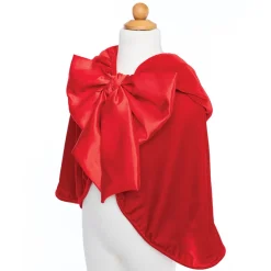 Rotkappchen - Umhang Mit Schleife, Gr. 4-6 J.