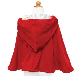 Rotkappchen - Umhang Mit Schleife, Gr. 4-6 J.