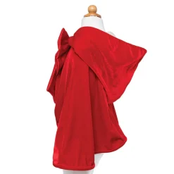 Rotkappchen - Umhang Mit Schleife, Gr. 4-6 J.