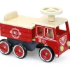 Rutschauto Feuerwehr - Aus Holz