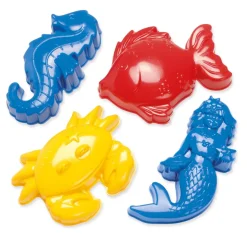 Sandformen - Meerestiere, 4 Teile