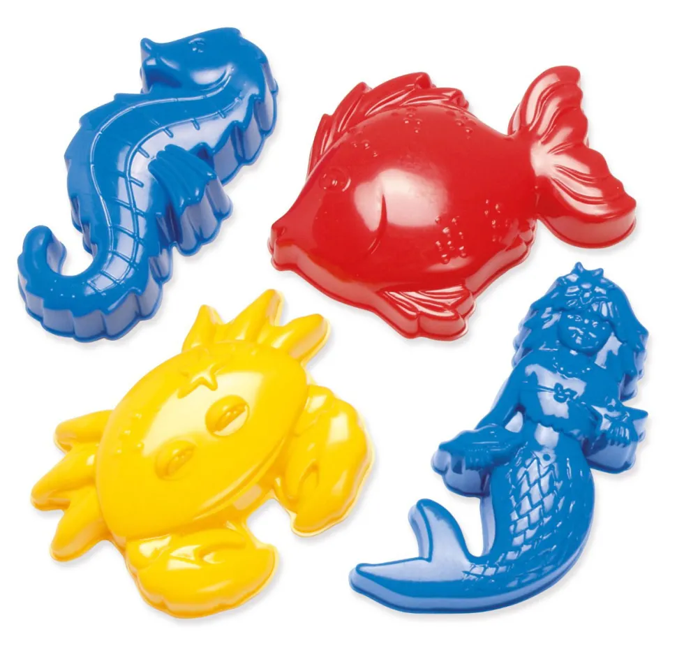 Sandformen - Meerestiere, 4 Teile