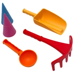 Sandspielzeug - Eimerset Mit 7 Teilen - Blau