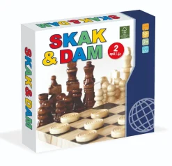 Schach Und Dame Aus Holz